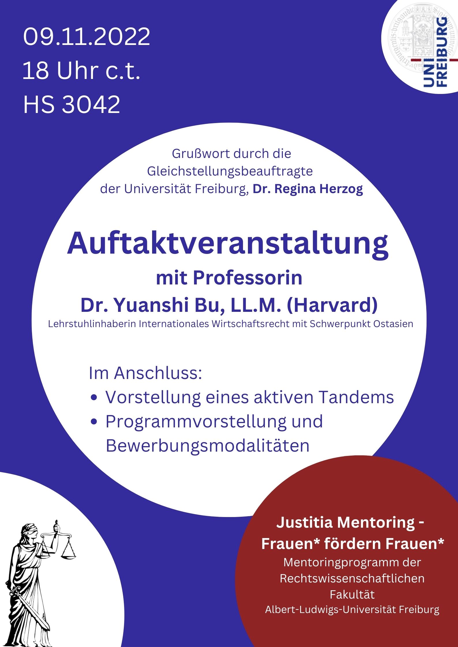 Justitia Mentoring: Auftaktveranstaltung 