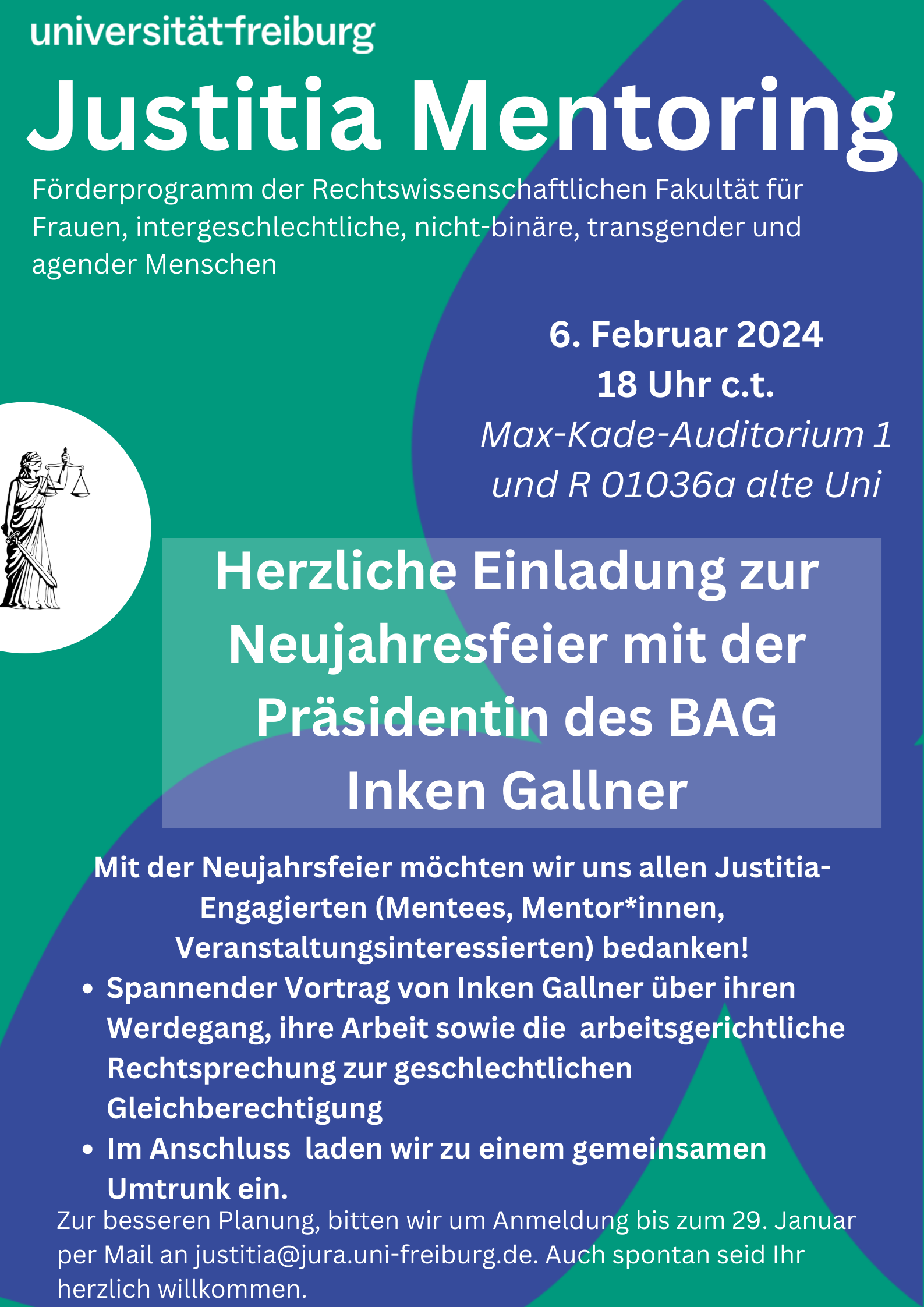 Neujahresfeier am 06. Februar 2024 mit Inken Gallner