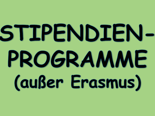Grafik Stipendien-Programme